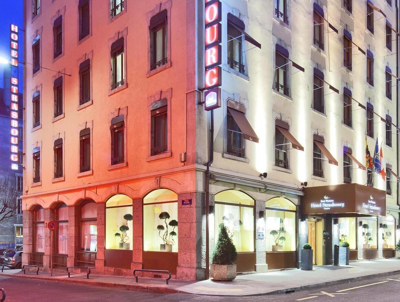 Hotel Strasbourg Ginebra Exterior foto